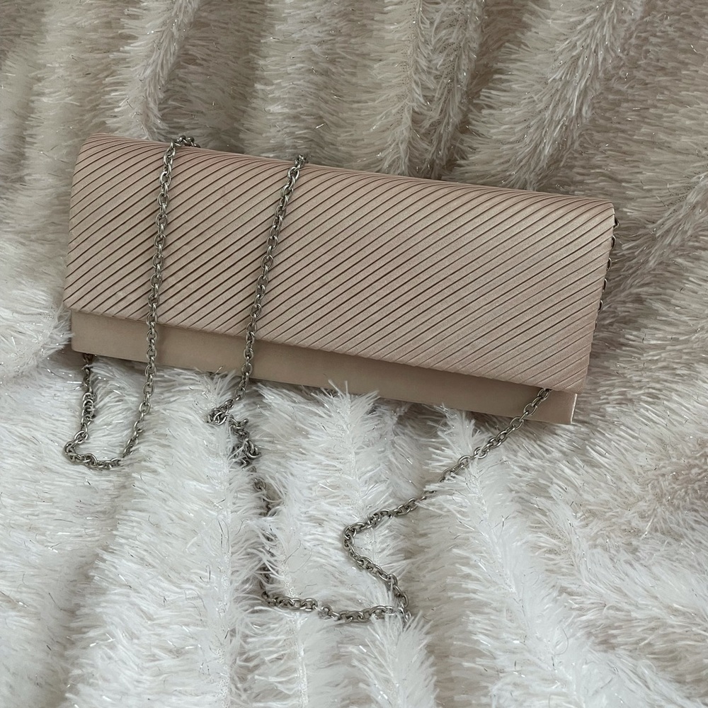 Champagne Color Evening Bag